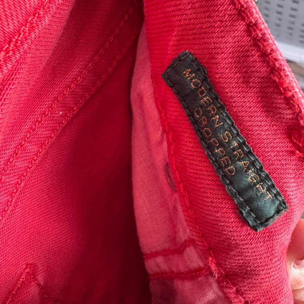 Ralph Lauren Red Jeans - Picture 6 of 7